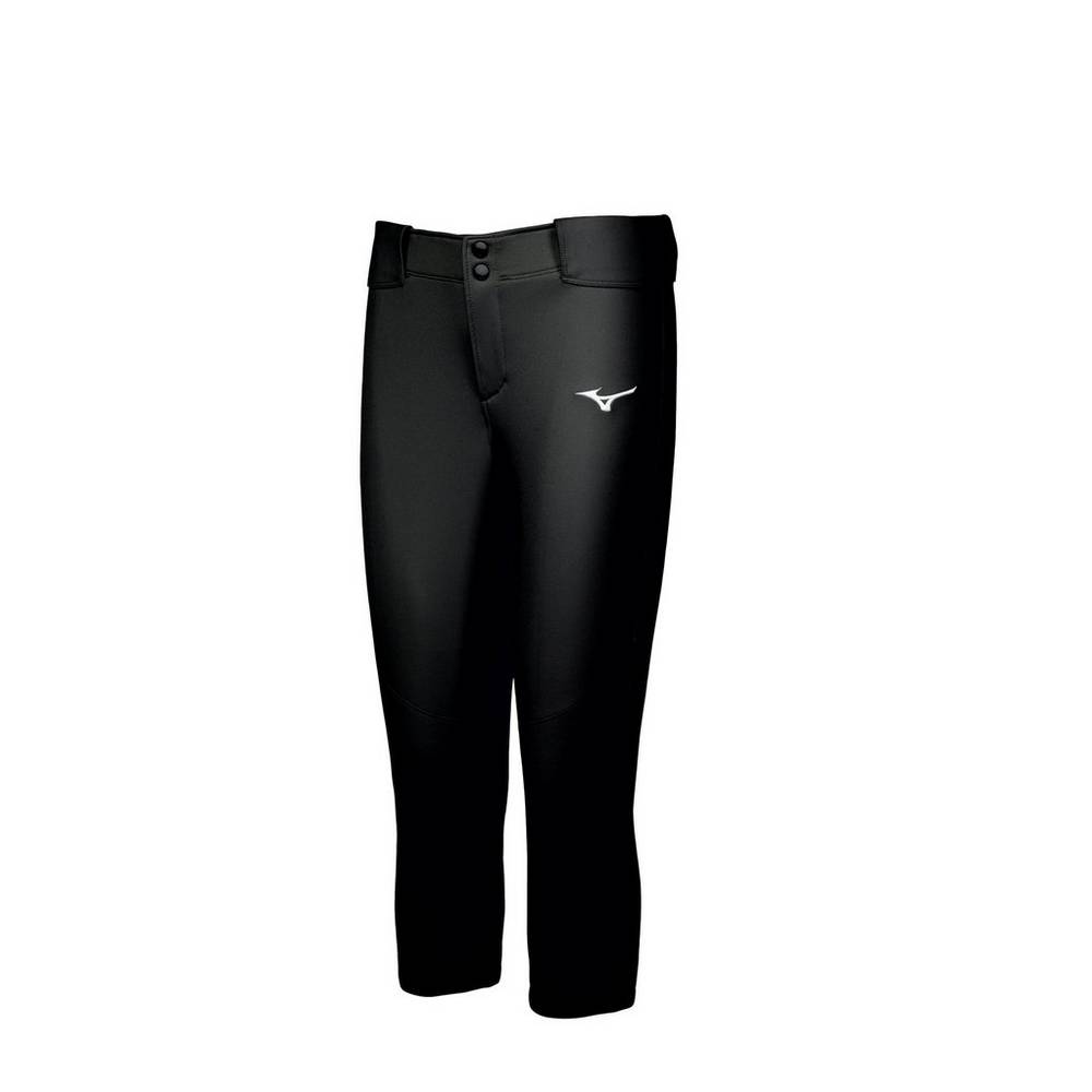 Mizuno Belted Stretch - Bayan Eşofman Altı - Siyah Türkiye (CSHXWZ-045)